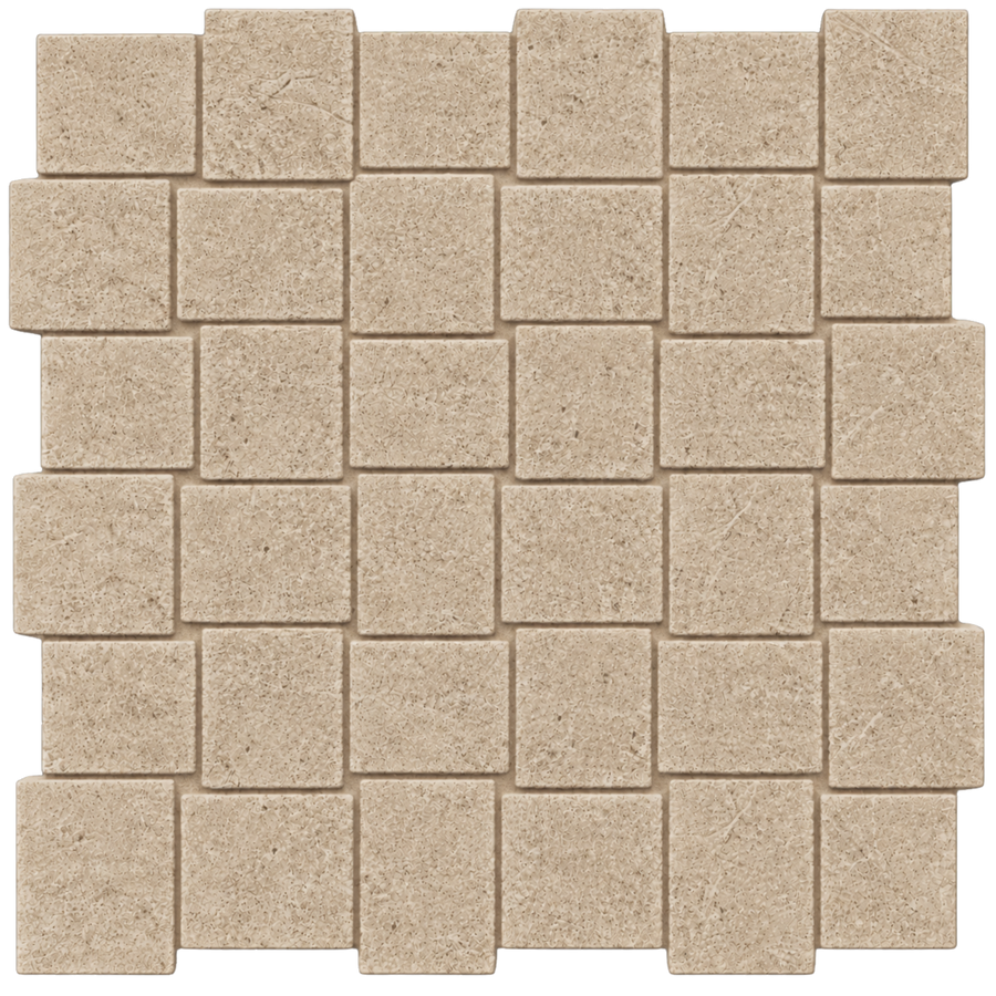 Palermo Beige 2x2 Mosaic Matte SAMPLE