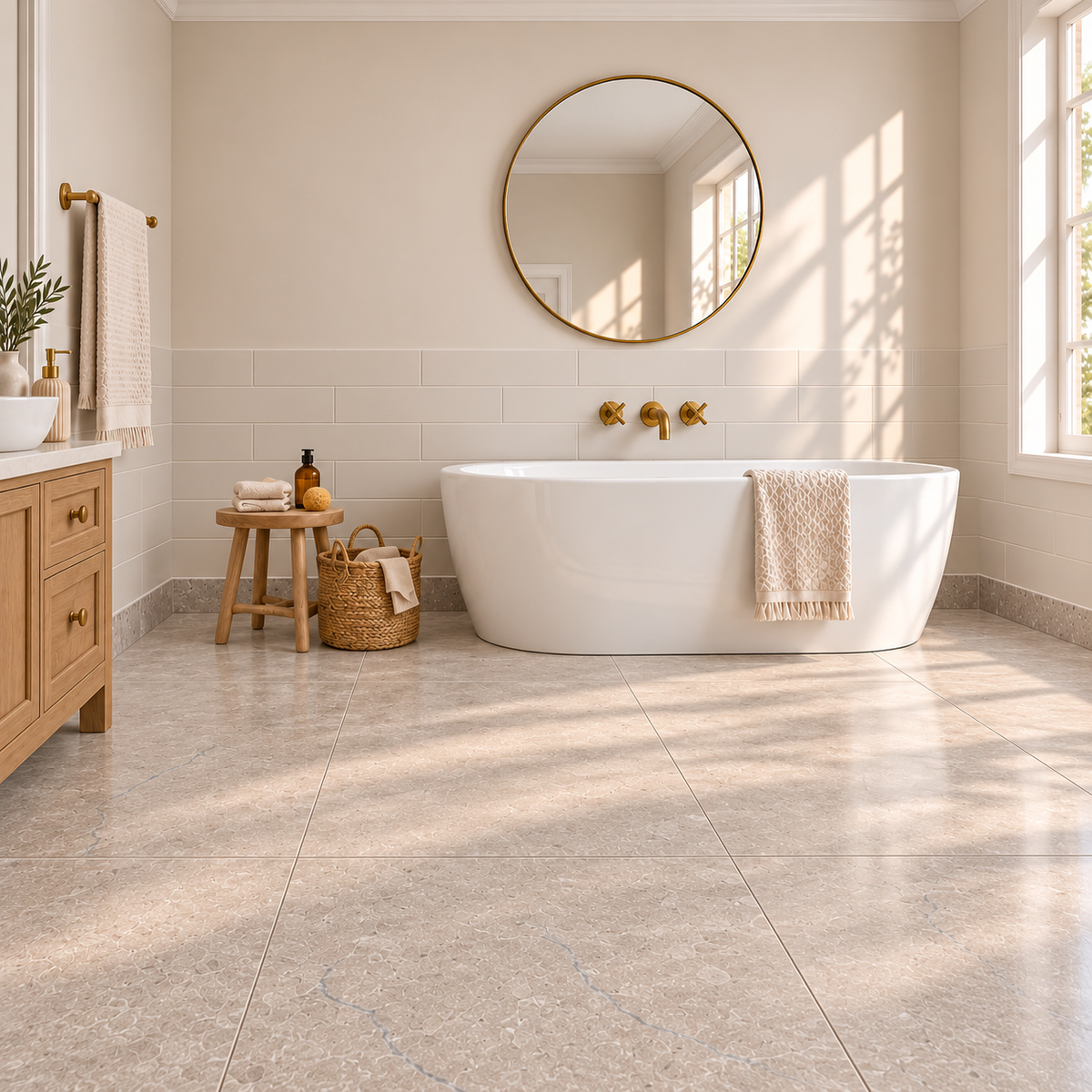 Palermo Grigio 3x24 Matte Bullnose – porcelain tile, gray matte (1 of 3)