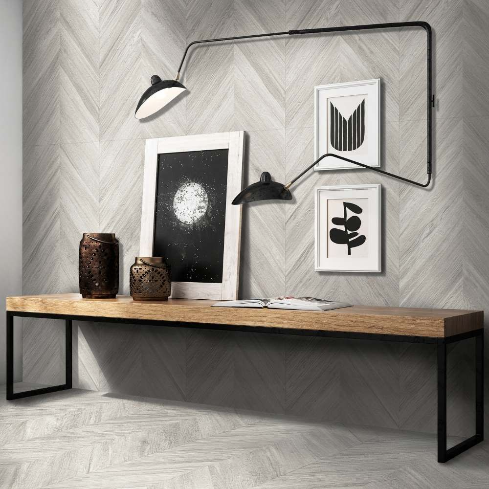 Palm Grey 24x48 Matte porcelain tile sample