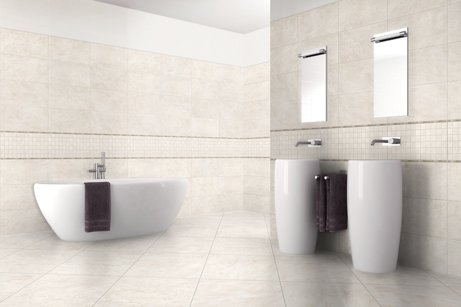 Patagonio Rett Sand 12x24 Porcelain