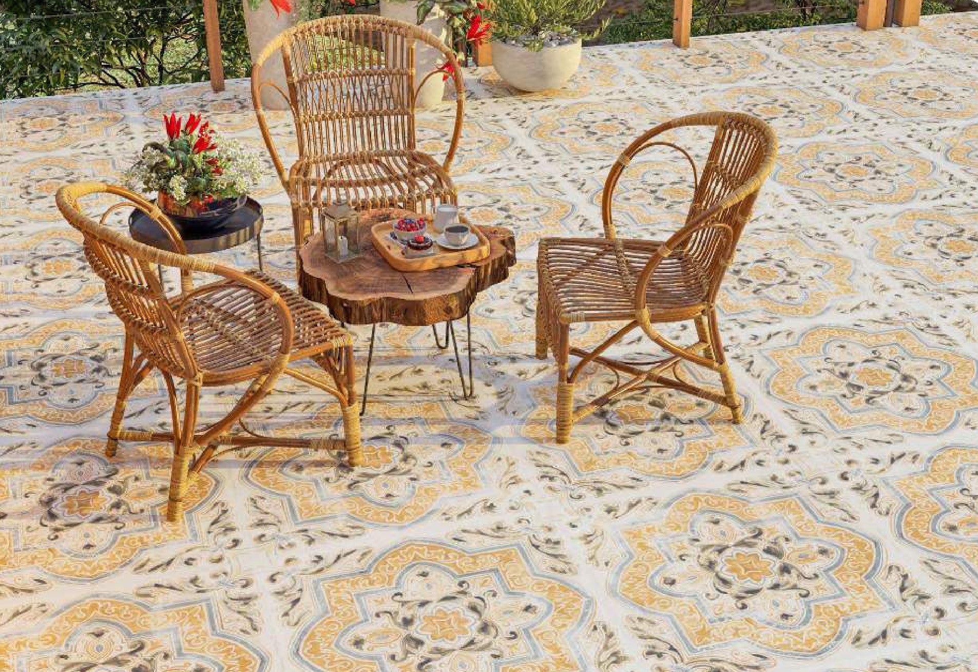 Marroqui Arabisch 24x24 Porcelain Paver
