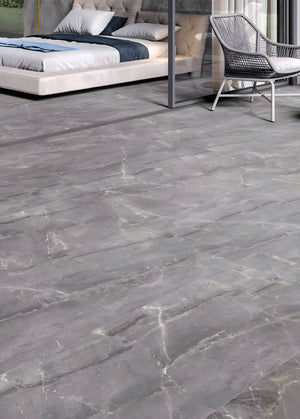 Silvia Silver 12X24 Matte tile sample