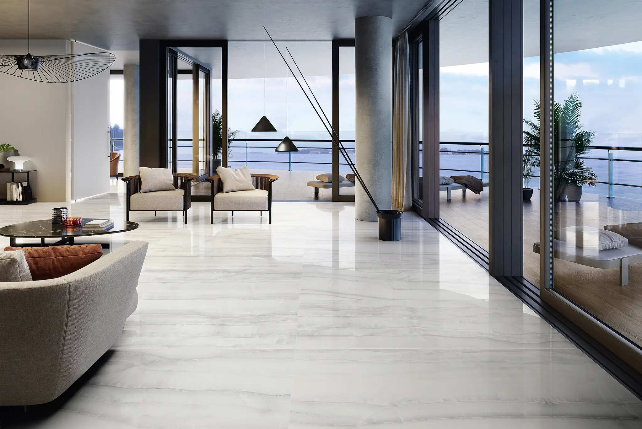 Onix Silver 24X48 Matte Porcelain
