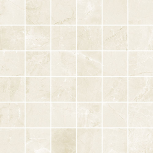 Silvia Ivory 2X2 Mosaic Matte tile sample