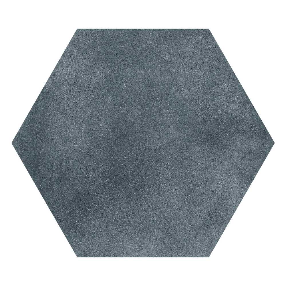 Turkey Teal 8″ Hex Matte
