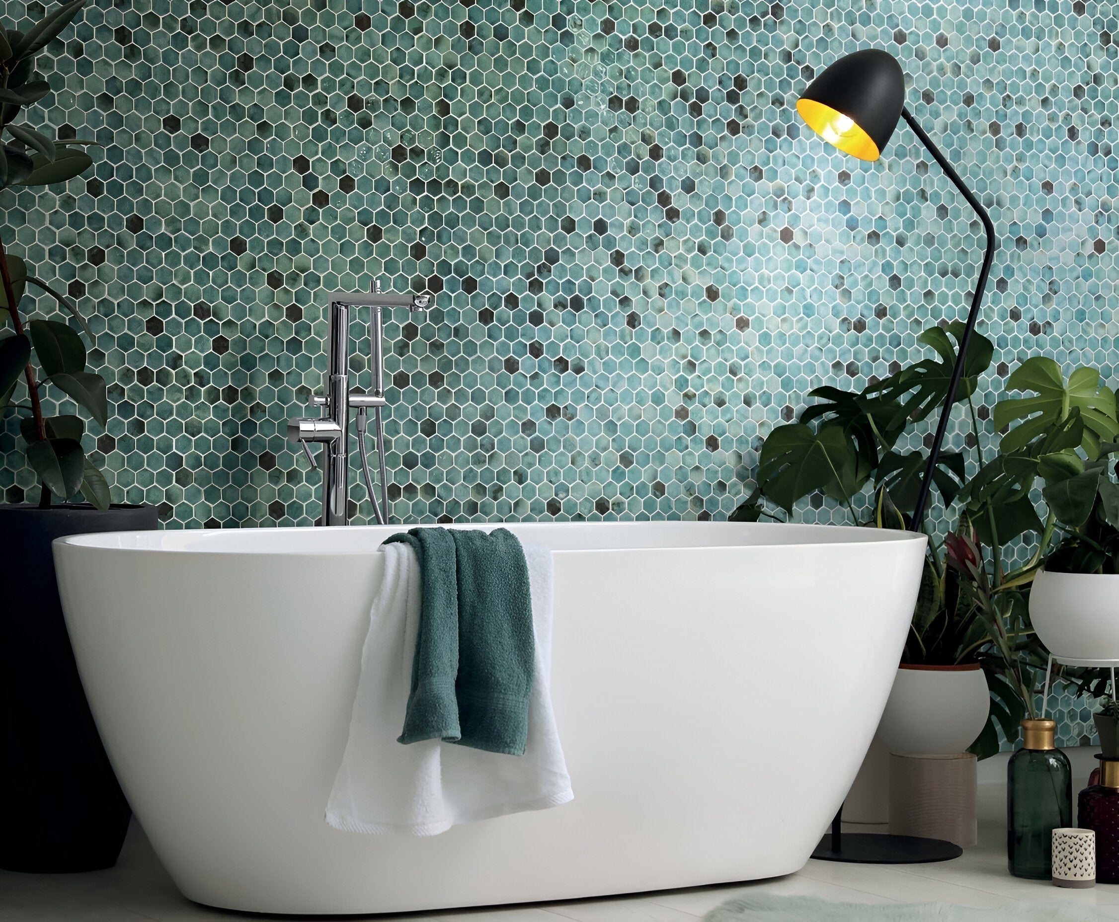 Bahamas Turquoise Hex 2 Glossy