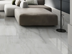 Onix White 12X24 Polished Porcelain tile sample