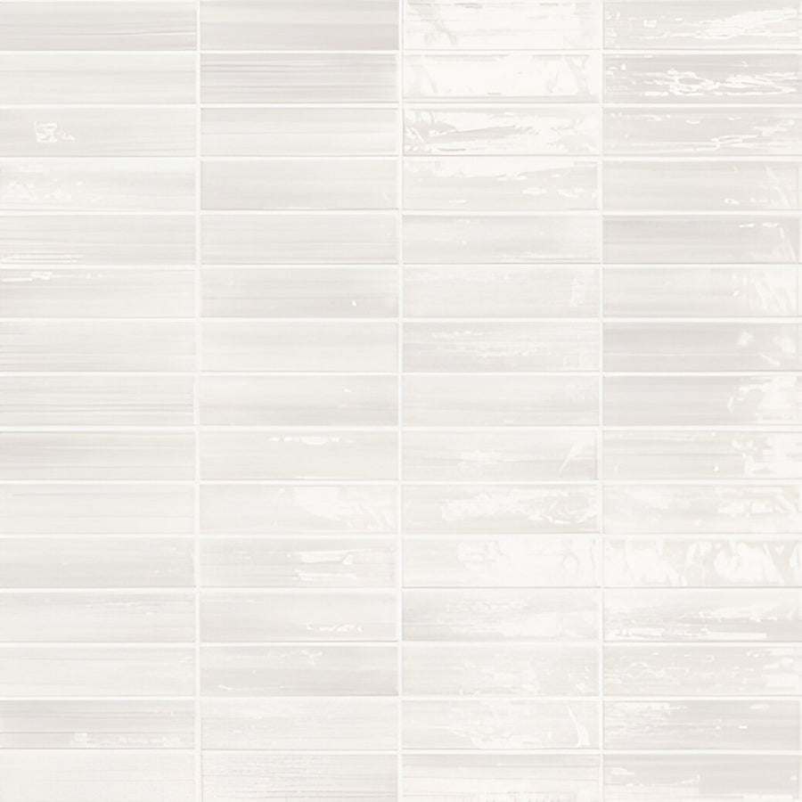 Dolcezza White 2.5X10 Glossy Porcelain