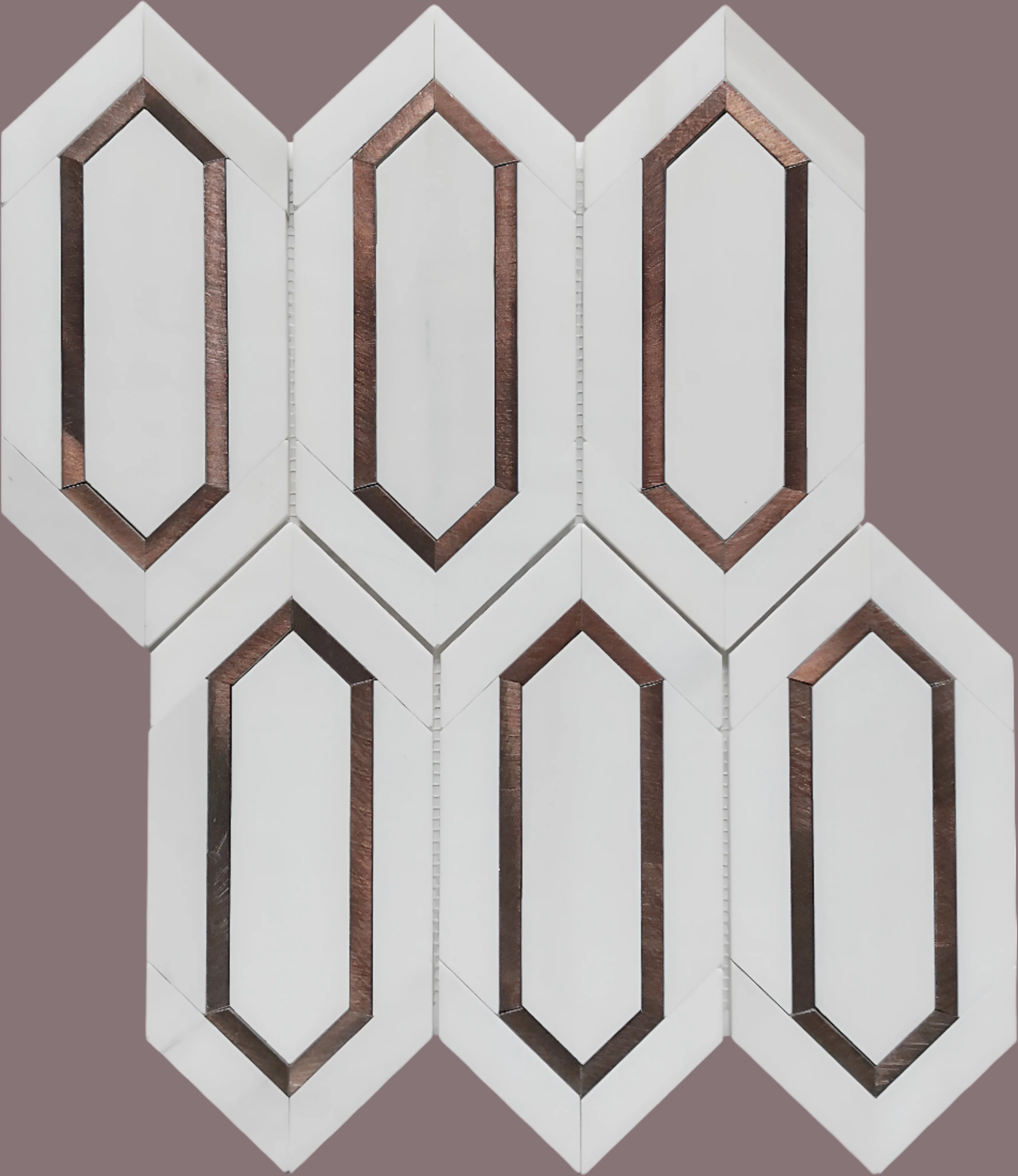 Picket Dolomite & Copper Mosaic