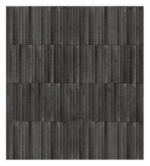 Cozy Licorice 5x10 Polished Porcelain – porcelain tile, black polished (1 of 2)