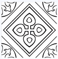 Deco White 8x8 porcelain