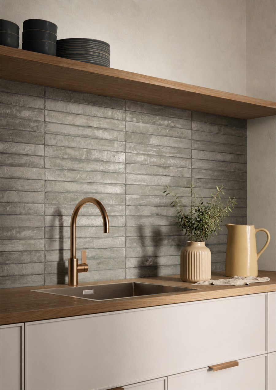 Estia Forest Green 2x18 Porcelain