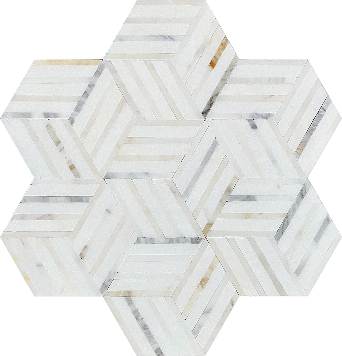 Marble Prism Calacatta gold