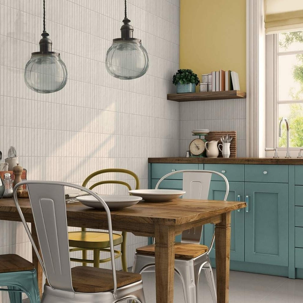 Ibiza Ecru White 14x14 Glossy Ceramic – ceramic tile, ecru white glossy (1 of 3)