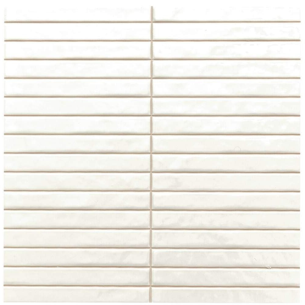 Ibiza Ecru White 14x14 Glossy Ceramic – ceramic tile, ecru white glossy (2 of 3)