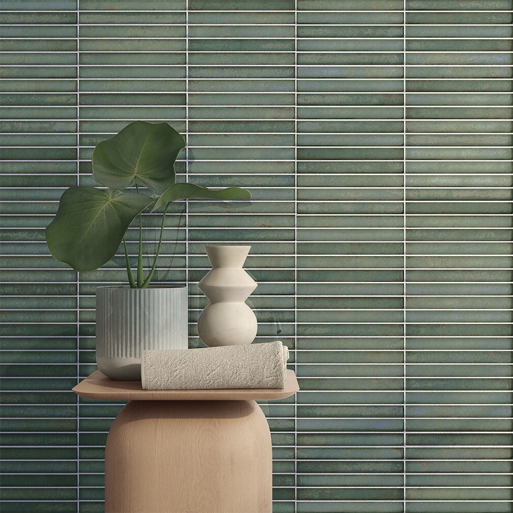 Ibiza Emerald 14x14 Glossy Ceramic – ceramic tile, emerald glossy (1 of 3)