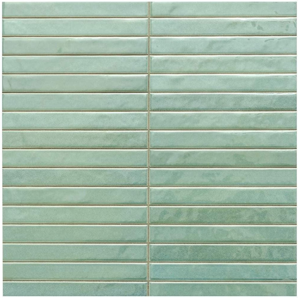 Ibiza Sage 14x14 Glossy Ceramic – ceramic tile, sage glossy (2 of 3)