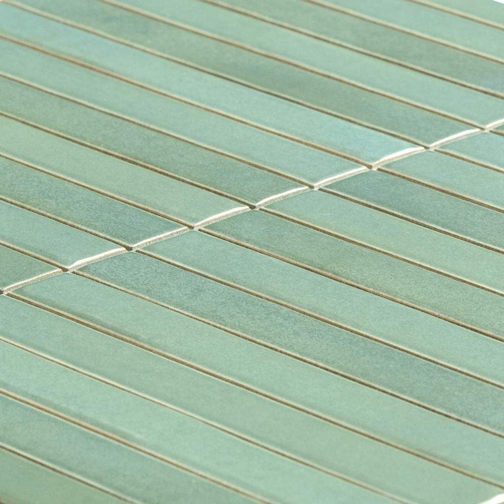 Ibiza Sage 14x14 Glossy Ceramic – ceramic tile, sage glossy (3 of 3)