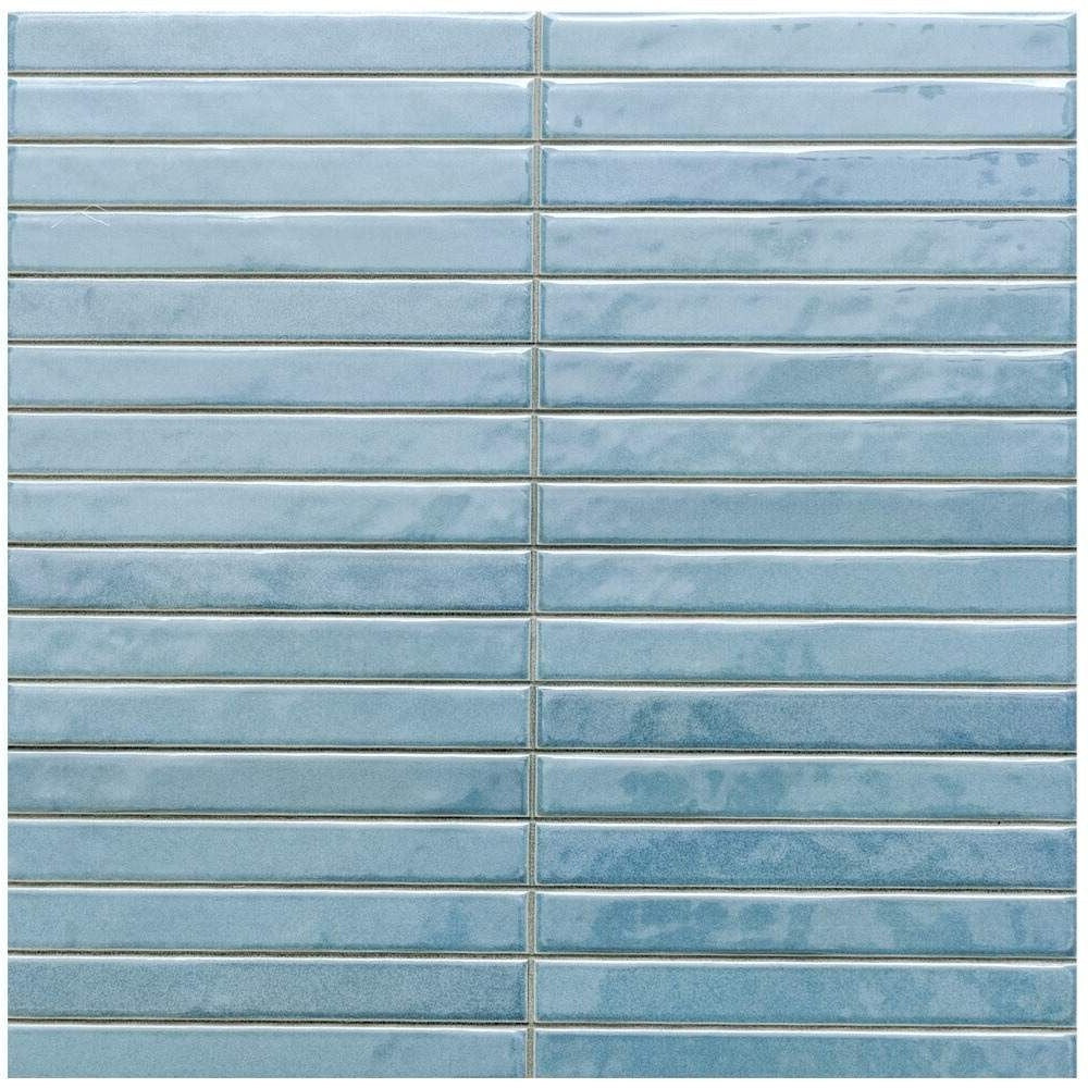 Ibiza Teal 14x14 Glossy Ceramic – ceramic tile, teal glossy (2 of 3)
