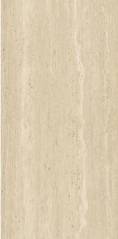Supremo Cream 24x48 Wave Porcelain SAMPLE