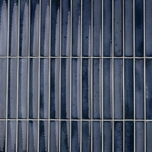 Kanji Fluted Blue Night 4.5x9 Glossy Porcelain – porcelain tile, blue night glossy (4 of 4)