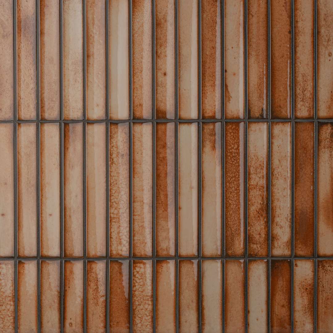 Kanji Fluted Caramel 4.5x9 Glossy Porcelain – porcelain tile, caramel glossy (4 of 4)