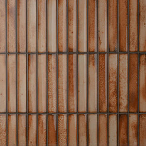 Kanji Fluted Caramel 4.5x9 Glossy Porcelain – porcelain tile, caramel glossy (4 of 4)