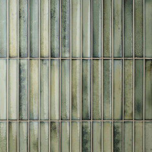 Kanji Fluted Sage 4.5x9 Glossy Porcelain – porcelain tile, sage green glossy (4 of 4)