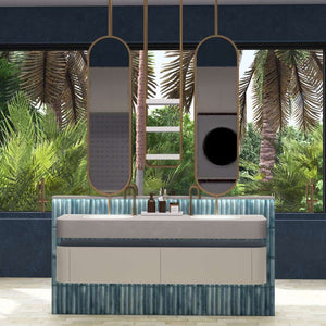 Kanji Fluted Sea Blue 4.5x9 Glossy Porcelain – porcelain tile, sea blue glossy (4 of 4)