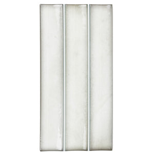 Kanji Fluted Snow 4.5x9 Glossy Porcelain – porcelain tile, snow white glossy (1 of 4)