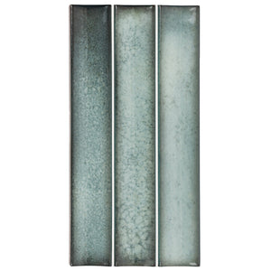 Kanji Fluted Winter Blue 4.5x9 Glossy Porcelain – porcelain tile, winter blue glossy (1 of 4)