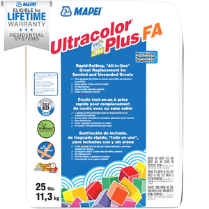 MAPEI Ultracolor Plus FA grout 25 lb bag