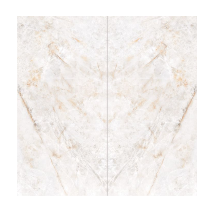 Refrazione Chile White Book B 24x48  Polished tile sample