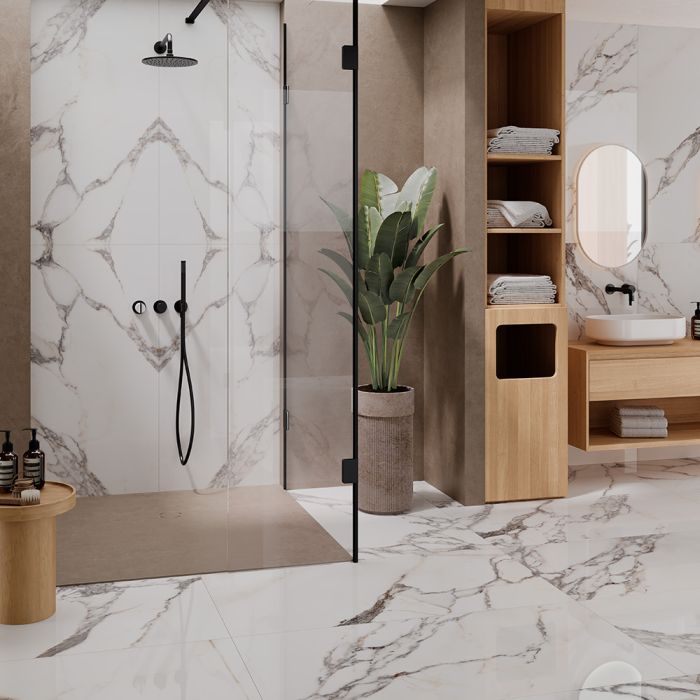Refrazione Opera White Book B 24X48 Polished