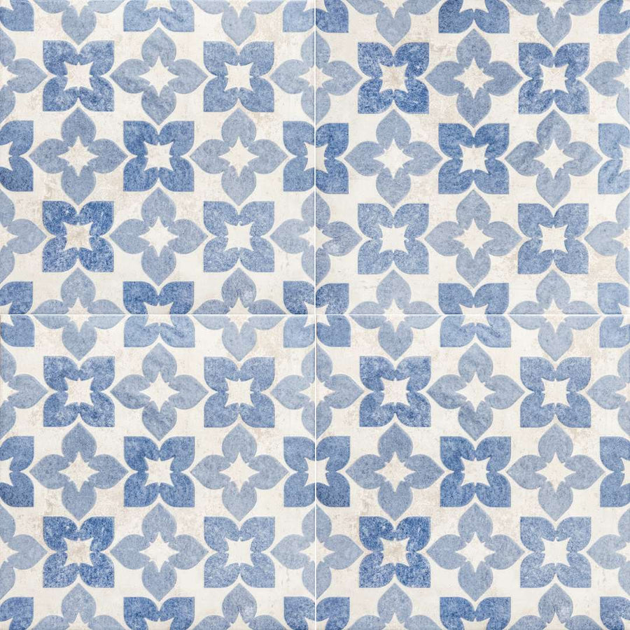 Spirit Blue 8x8 Polished Porcelain