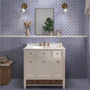 Spirit Blue 8x8 Polished Porcelain Tile