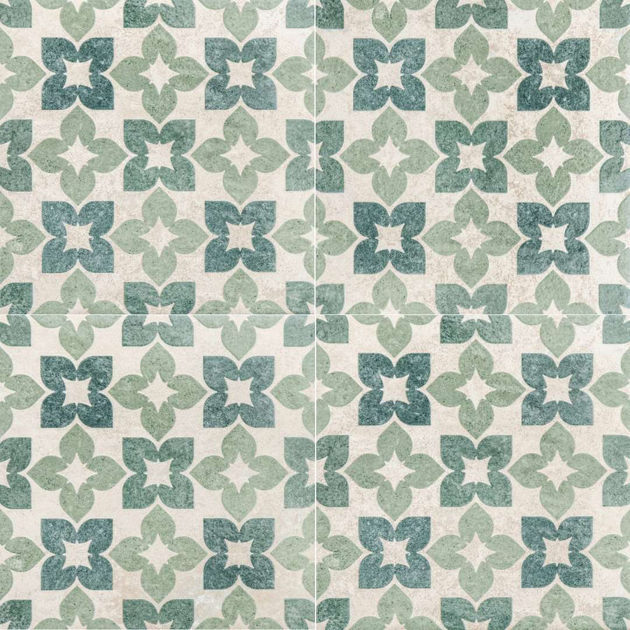 Spirit Green 8x8 Polished Porcelain