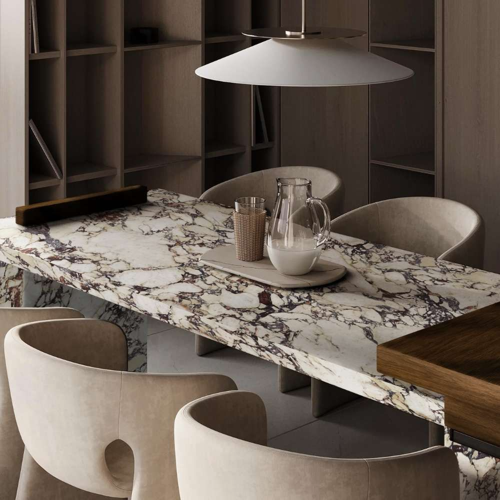 Calacatta Violetta 24x48  Polished Porcelain