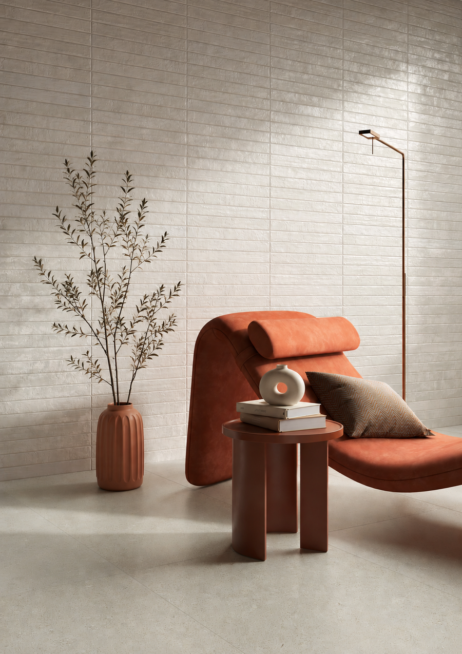 Estia Moon White 2x18 Porcelain